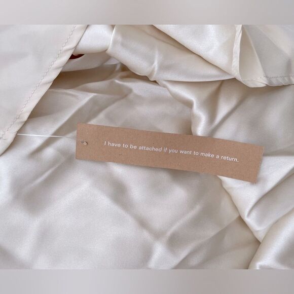 Reformation Carrara dress in almond NWT - Picture 8 of 9